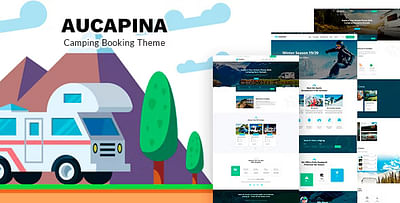 Aucapina - Motorhome & RV Rentals Theme - Webseitengestaltung