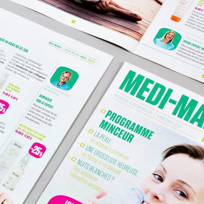Medi-Market marketing platform - Stratégie de contenu