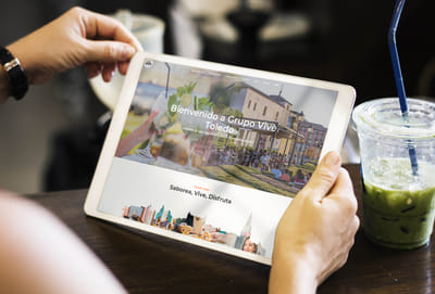 WEB CORPORATIVA GRUPO VIVE TOLEDO - Estrategia digital