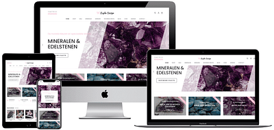 Webshop realisatie voor Edelstenen & Mineralen - Website Creation