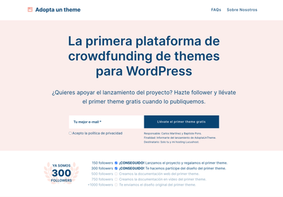 AdoptaUnTheme - Creación de Sitios Web