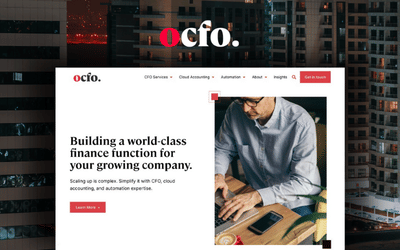 Web Redesign for a Financial Management Site - Content Strategy