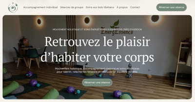 Emerg’Essence : un nouveau site internet pour développer son activité - Website Creation