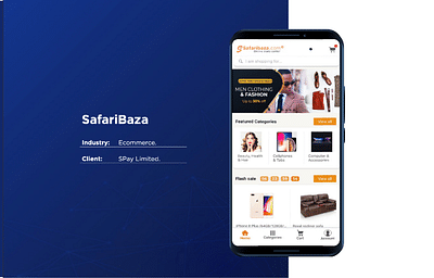 Safaribaza - E-commerce Platform - Webanwendung