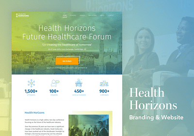 Health Horizons - Website Creatie