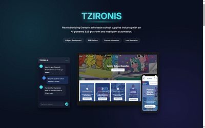 Tzironis.gr - Développement de Logiciel