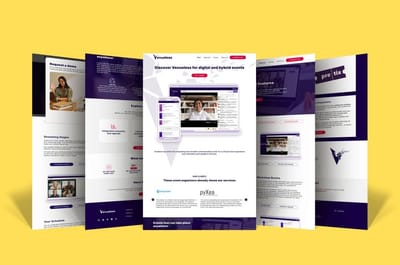 Venueless custom CMS - Web Application