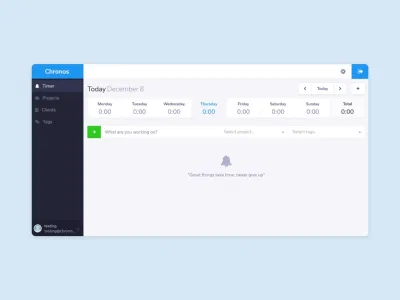 Gebruiksvriendelijk platform voor tijdregistratie en facturatie - Ergonomie (UX/UI)
