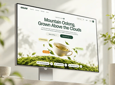 UX/UI Design for Premium Tea E-Commerce Brand - Ergonomy (UX/UI)