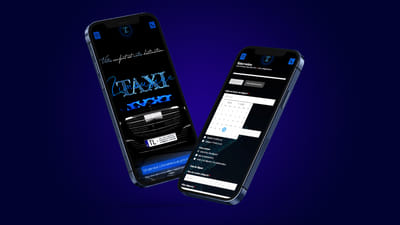 Transport Taxi & Limousine - Branding, Web, App - Animation