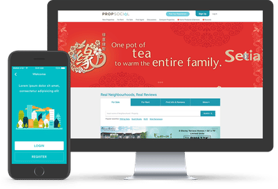 Propsocial | The property services in Malaysia - Aplicación Web