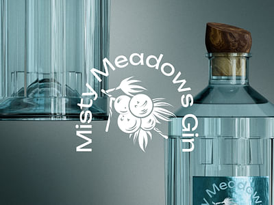 Misty Meadows Gin - Grafikdesign