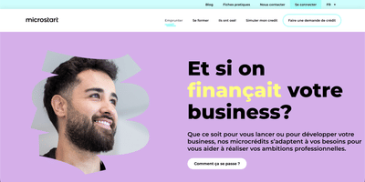 Website Redesign for Belgium's Leading Microfinance Organization - Création de site internet