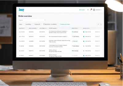 Automatiser le flux « Order-to-Delivery » - Web Application