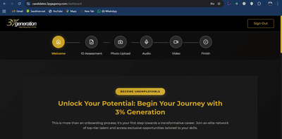 AI-Powered Talent Onboarding & Profiling Platform for 3% Generation - Desarrollo de Software