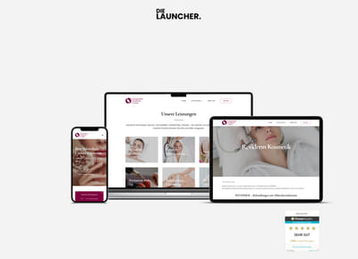 Praxis Website für das Futuremed Aesthetic Center - Creación de Sitios Web