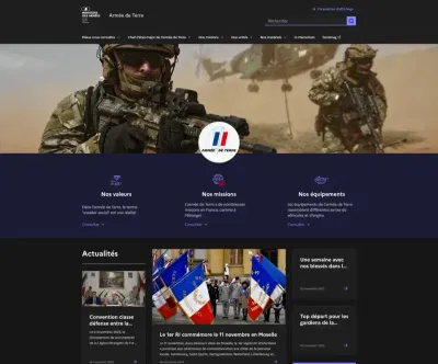 Création d'un template de site - Création de site internet