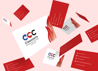 Carte de visite CCC-Claessens - Branding & Positionering