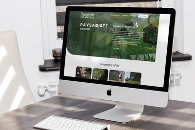 Refonte du site web Paysagiste des Mauges - Ergonomie (UX/UI)