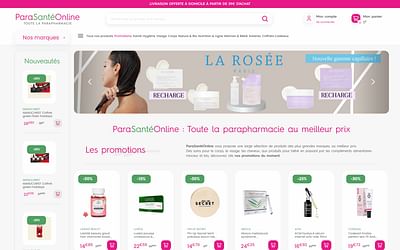 Ecommerce Parapharmacie - E-commerce