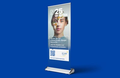 ECARF: Mehr Lebensqualität für Allergiebetroffene - Diseño Gráfico