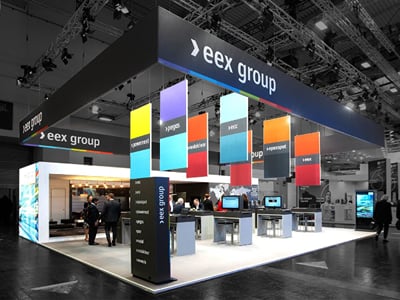 Messestand EEX Group – E-world Essen (145 m²) - Event