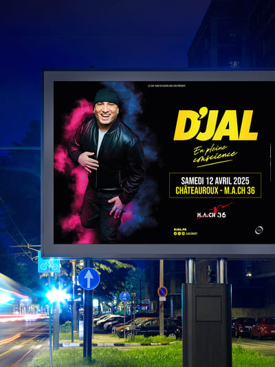 SPECTACLE D’JAL “EN PLEINE CONSCIENCE” - Graphic Design