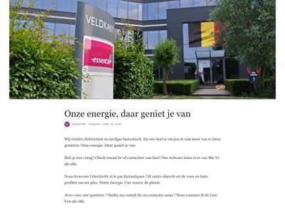 Essent.be — Stratégie social media pour 500 000 clients - Social Media