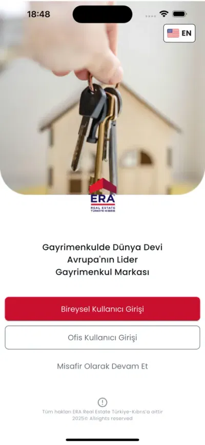 ERA Mobile Application - Application mobile