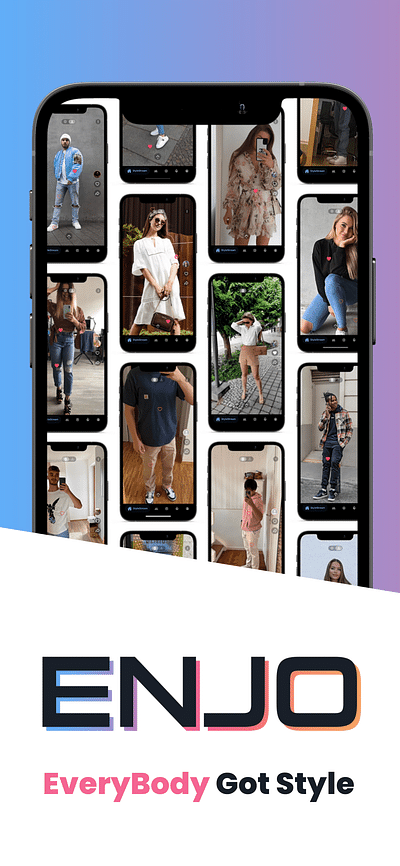 ENJO Style Mode Social Fashion (eigene App) - Application mobile