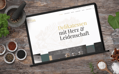 Online Shop - d'hala - Webseitengestaltung