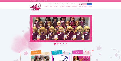 Ecommerce website creation for My Doll and Me - E-commerce