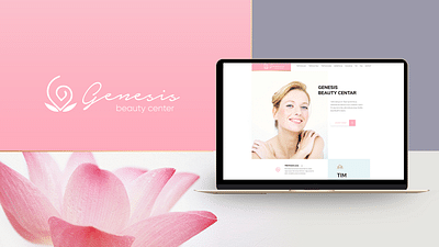 Genesis Beauty Showcase Website - Webseitengestaltung