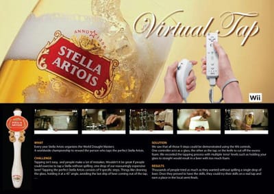 VIRTUAL TAP - Reclame