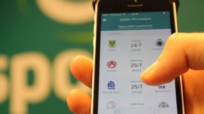 Sporza app voor VRT - Application mobile
