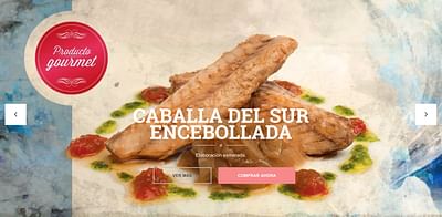 Ecommerce para ventas de Conservas de Pescado - Creación de Sitios Web