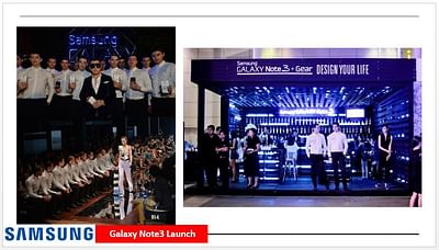 Galaxy Note3 Launch - Evénementiel