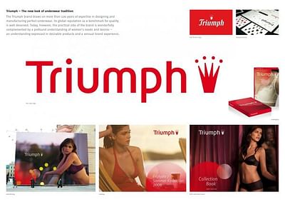 TRIUMPH - THE NEW LOOK OF UNDERWEAR TRADITION - Advertising
