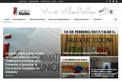 Web Ayuntamiento - Website Creation