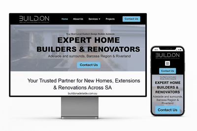 New Website Build for Builder Client - Création de site internet