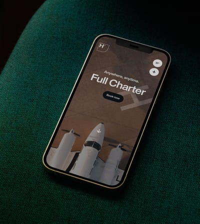 Hyer® - Personalised aviation - Branding & Positionering