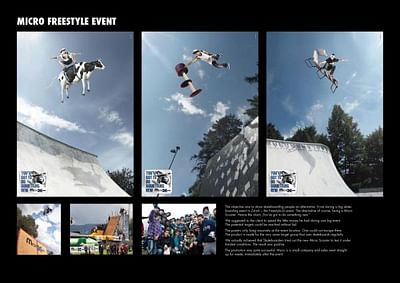 MICRO SCOOTER TRAINING - Publicité