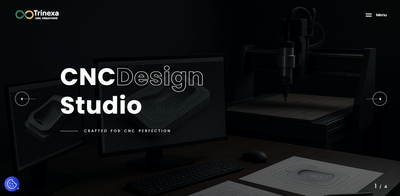 Trinexa CNC Creations - Website Development & Branding - Relations publiques (RP)