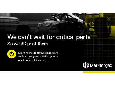 Markforged 3D Printers - EMEA Marketing - Mediaplanung