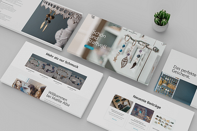 Maëlle Alba Shopify Onlineshop - Website Creation