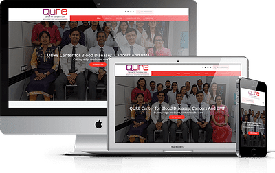 Website Development for  Qure Cente - SEO