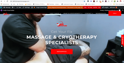 Definition Sports Massage - SEO
