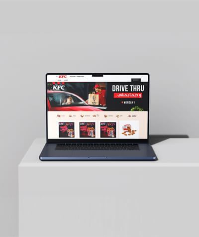 Création site web - KFC - Website Creation