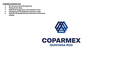 COPARMEX Quintana Roo - Stratégie digitale