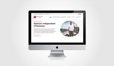 Refonte du site Mod'Optique - Creación de Sitios Web